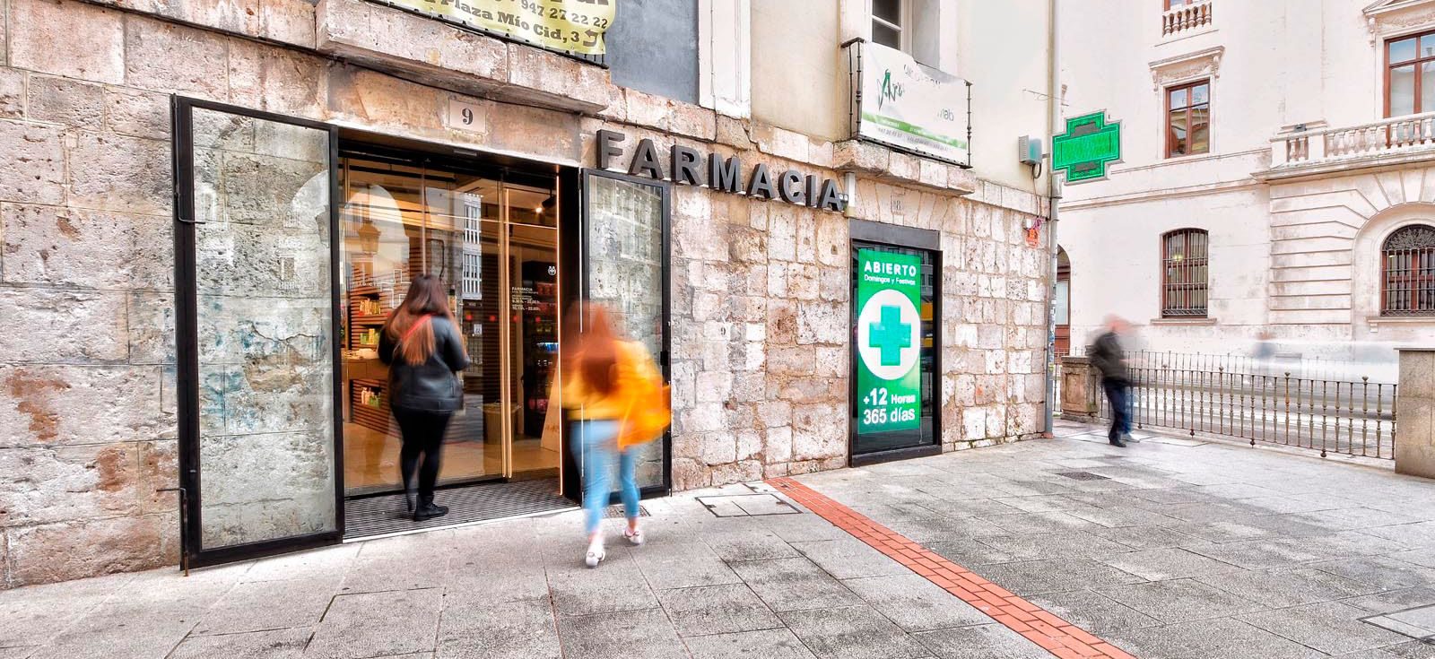 Farmacia Blanca Manzano, en el centro de Burgos